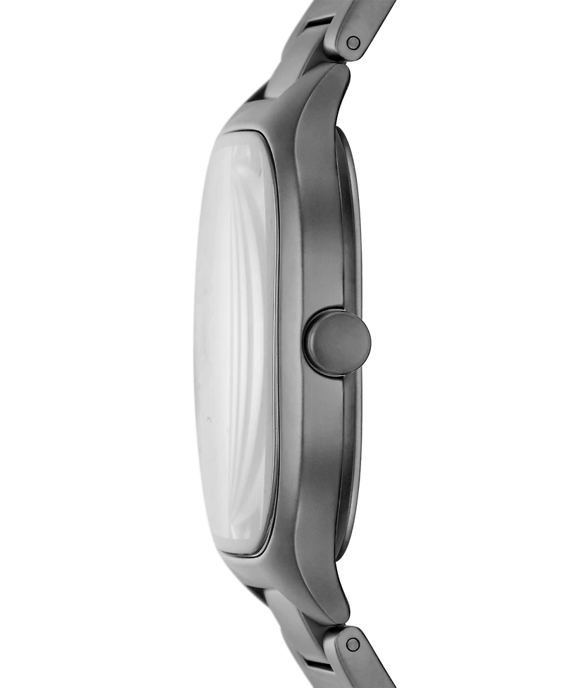Skagen Men's Mellem Quartz Three-Hand Gray Stainless Steel Watch, 40mm
