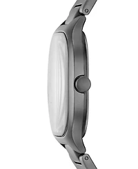 Skagen Men's Mellem Quartz Three-Hand Gray Stainless Steel Watch, 40mm