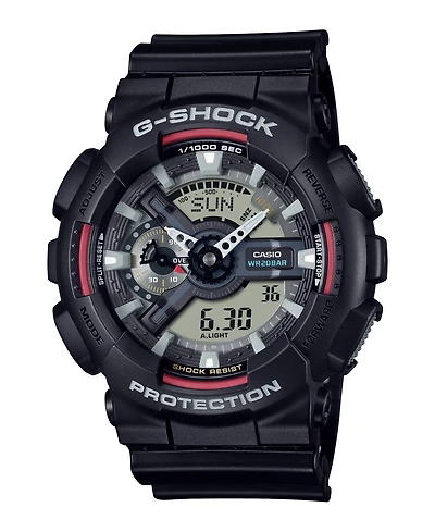 G-Shock Men's Quartz Black Resin Watch, 51.2mm