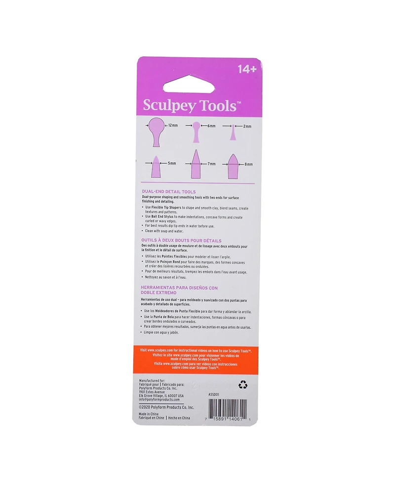 Sculpey Tools: Dual End