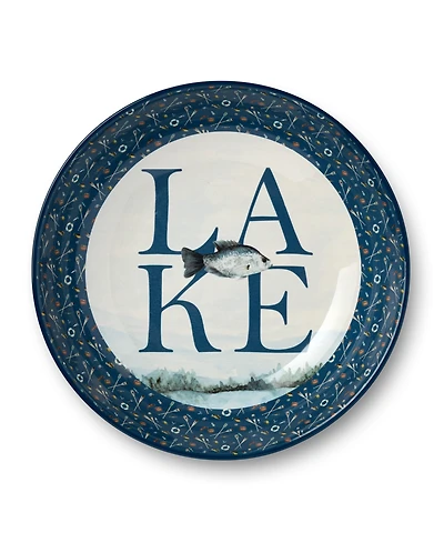 Certified International Wake At The Lake Serving Bowl