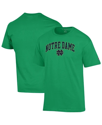 Champion Men's Green Notre Dame Fighting Irish Arch Over Logo T-Shirt