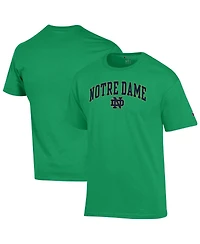 Champion Men's Green Notre Dame Fighting Irish Arch Over Logo T-Shirt
