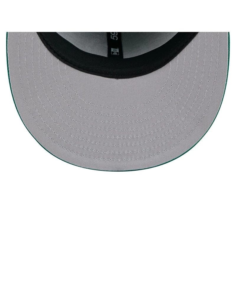 New Era Men's Kelly Green Boston Celtics State Stitch 59FIFTY Fitted Hat