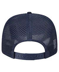 New Era Men's Navy Chicago Bears Main Trucker 9SEVENTY Stretch-Snap Hat