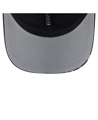 New Era Men's Black Philadelphia Phillies Adventure Drinks Pattern 9SEVENTY Stretch-Snap Hat