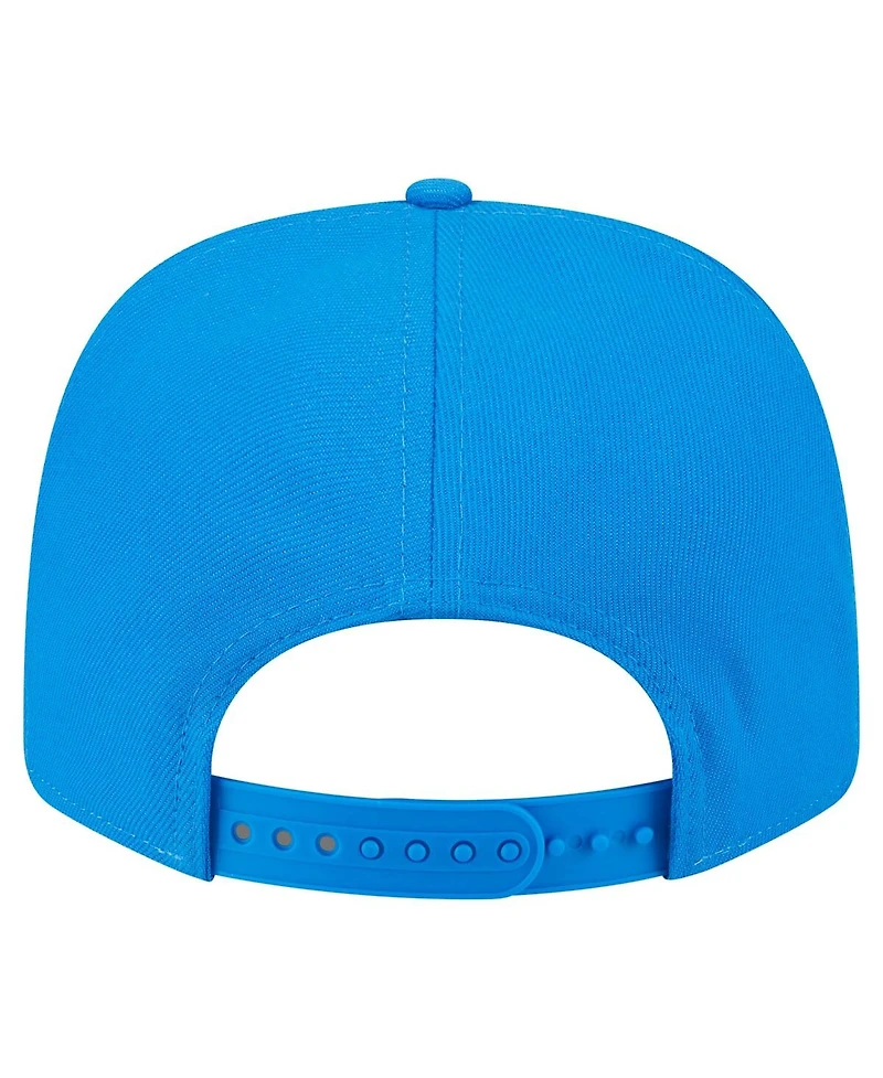 New Era Men's Blue Detroit Lions Gameday Multi Rope 9SEVENTY Stretch-Snap Hat
