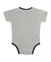 Outerstuff Newborn Infant Gray/White Seattle Mariners Play Ball Bodysuit Set 2-Pack