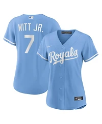 Nike Women's Bobby Witt Jr. Light Blue Kansas City Royals Alternate Replica Player Jersey
