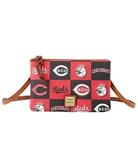 Dooney & Bourke Cincinnati Reds Top Zip Crossbody Purse