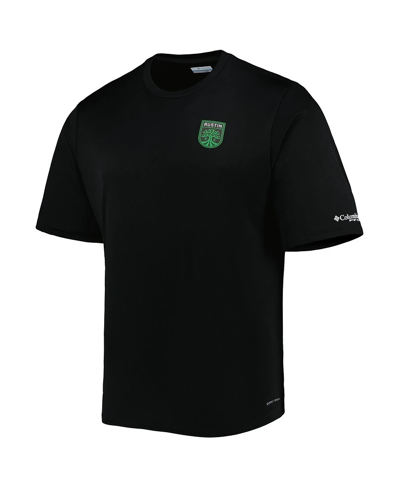 Columbia Men's Black Austin Fc Terminal Tackle Omni-Shade T-Shirt