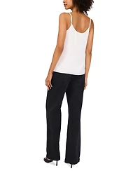 1.state Women's Spaghetti Strap Chiffon-Trim Camisole