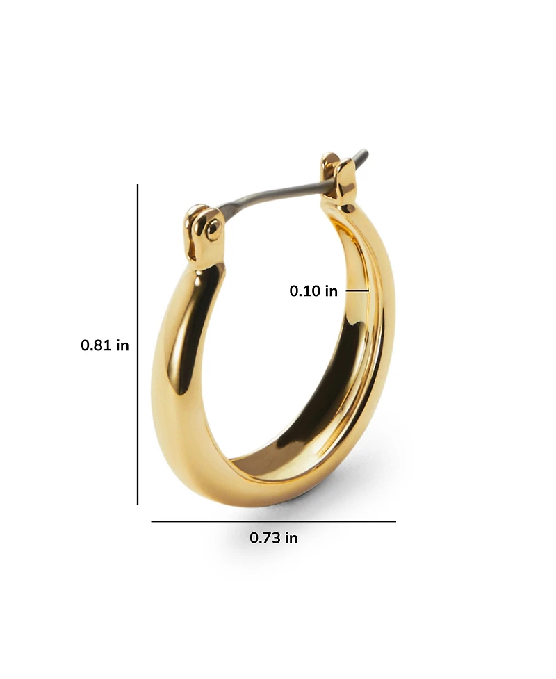Ana Luisa Endless Gold Hoop Earrings - Venus