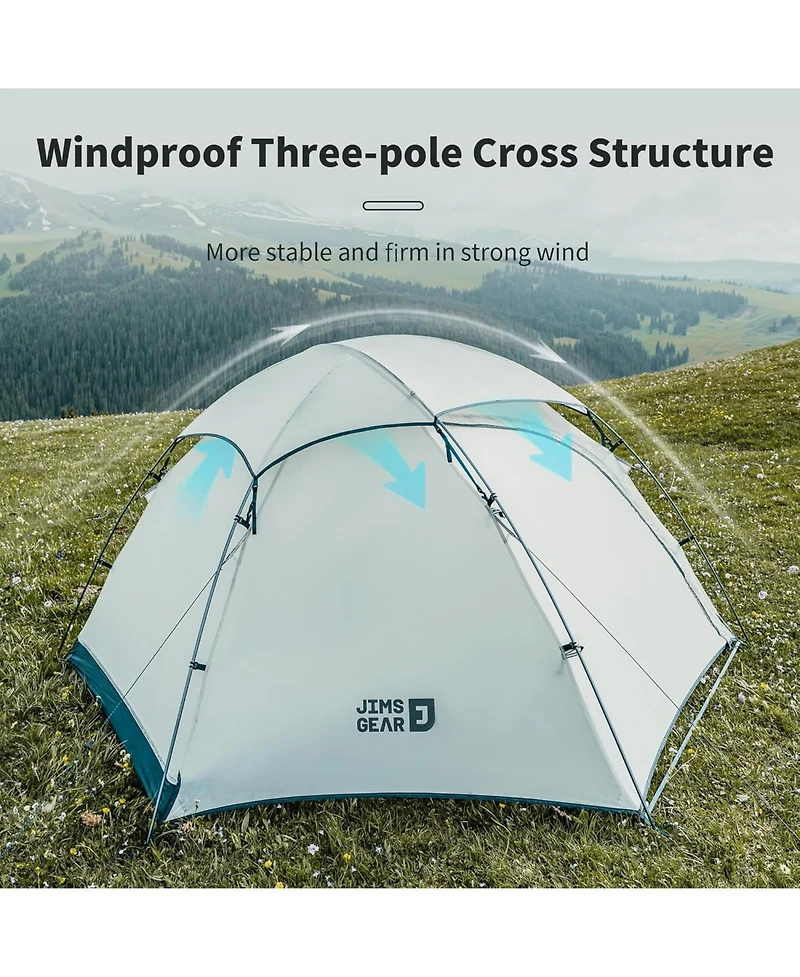 Naturehike Yakou 1-2 Person Tent, Waterproof One Person Two Person Tent, Ultralight Tent for High Attitude Camping & Hiking