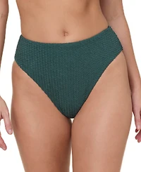 Andie Women's Textured Hipster Bikini Bottoms