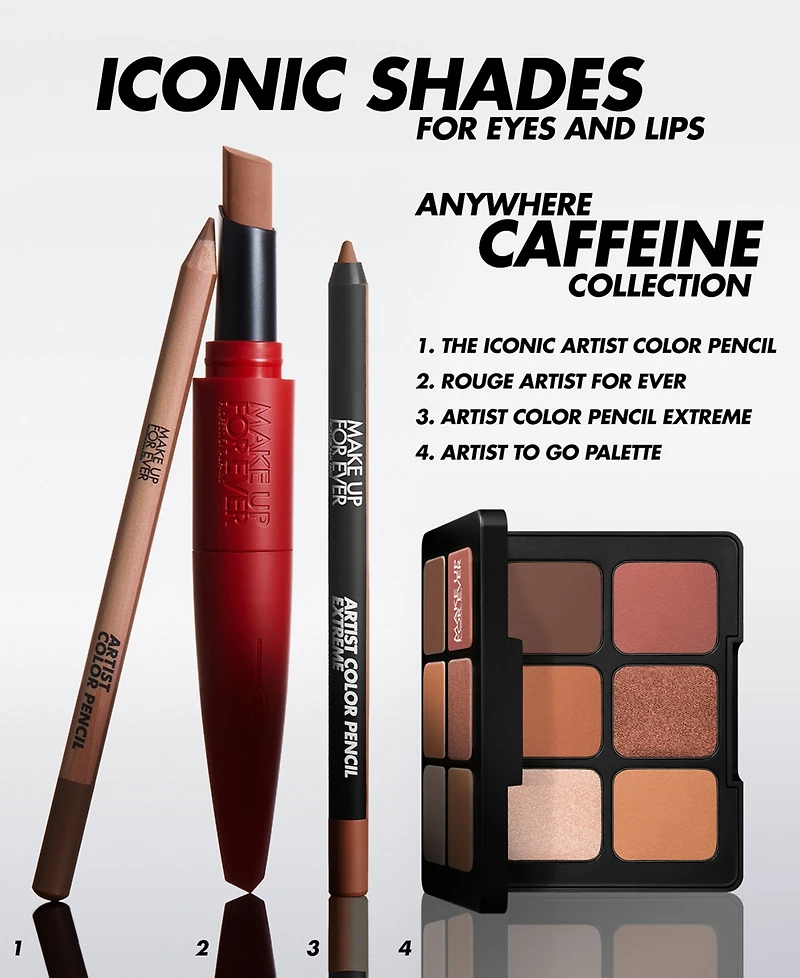 Make Up For Ever Artist Color Pencil Extreme Waterproof Lip Liner, 0.04 oz.