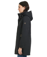 Jones New York Women's Hooded Softshell Coat