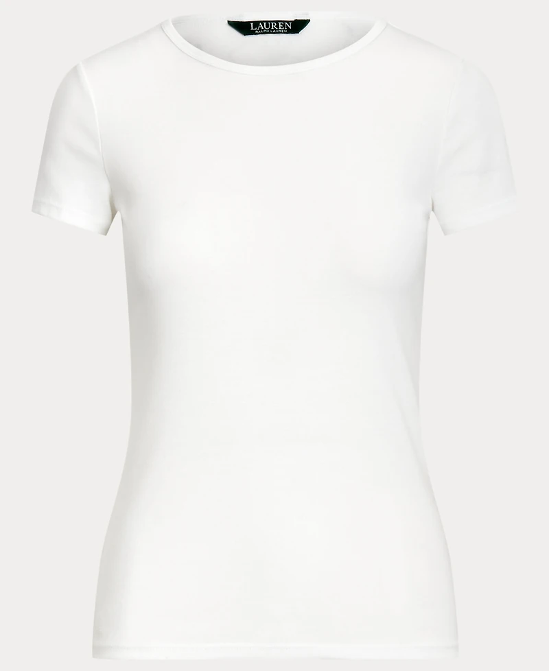 Lauren Ralph Stretch Knit T-Shirt, Regular & Petite