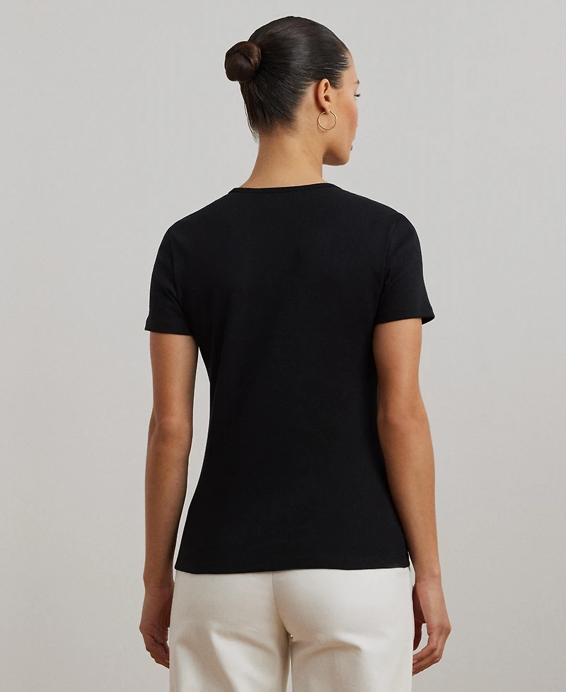Lauren Ralph Stretch Knit T-Shirt, Regular & Petite
