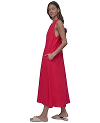 Dkny Jeans Women's V-Neck Racerback Swing Dress