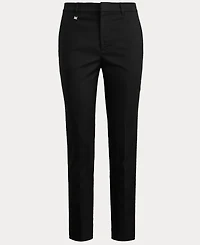 Lauren Ralph Double-Faced Stretch Cotton Pant