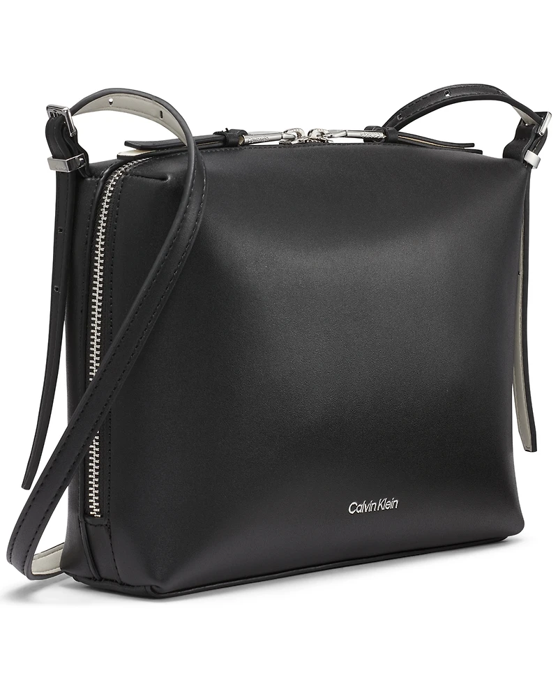 Calvin Klein Lowen Top Zipper Crossbody