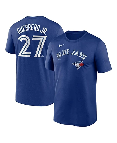 Nike Men's Vladimir Guerrero Jr. Royal Toronto Blue Jays Legend Name and Number Home T-Shirt