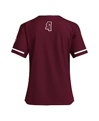 Adidas Women's Maroon Mississippi State Bulldogs Replica Softball Jersey