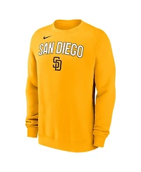 Nike Men's Gold San Diego Padres Pullover Sweatshirt