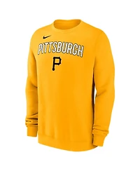 Nike Men's Gold Pittsburgh Pirates Pullover Sweatshirt