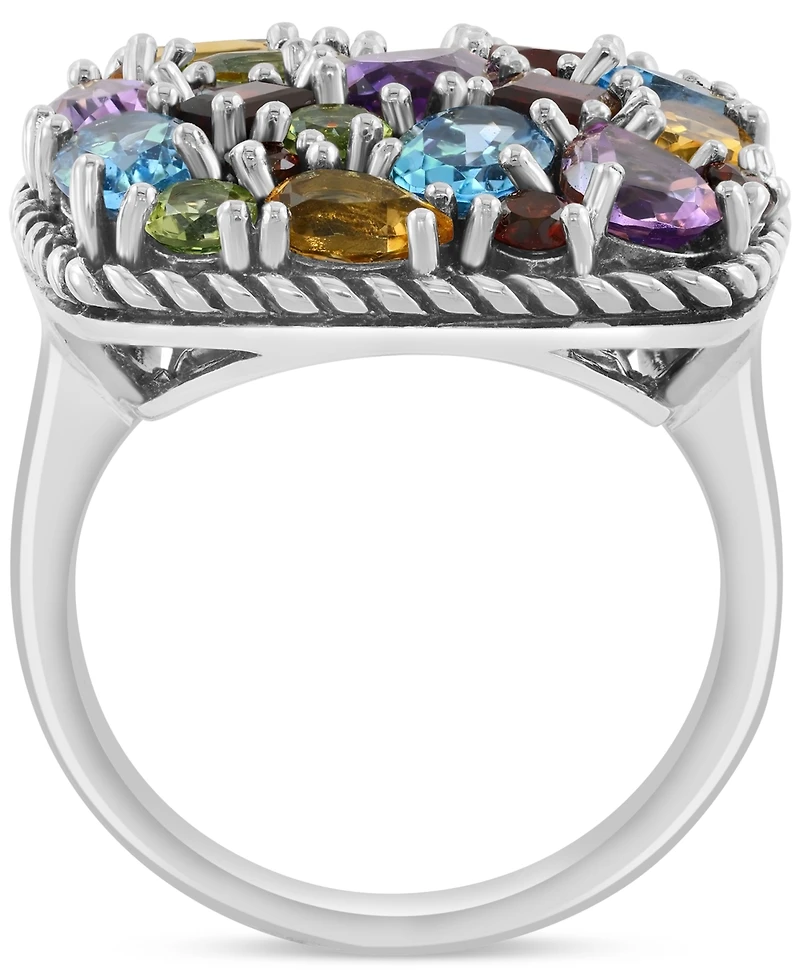 Effy Multi-Gemstone Statement Ring (7 ct. t.w.) in Sterling Silver
