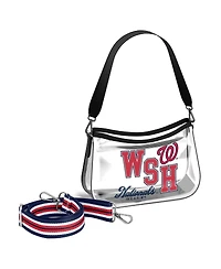 Wear by Erin Andrews Washington Nationals Clear Stadium Mini Purse