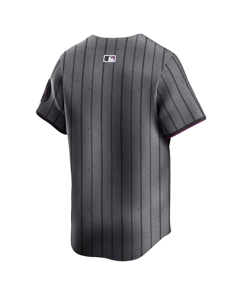 Nike Men's Gray New York Mets City Connect Limited Jersey