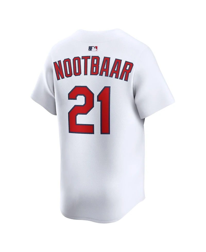 Nike Men's Lars Nootbaar White St. Louis Cardinals Alternate Limited Player Jersey