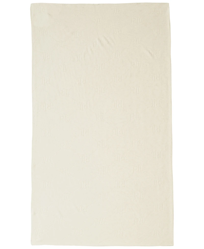 Lauren Ralph Pointelle Logo Wrap