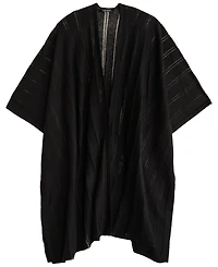 Lauren Ralph Sheer Stripe Ruana