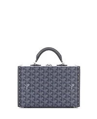 Pre-Owned Goyard Pm Grand Hotel Trunk Bag Coated Canvas