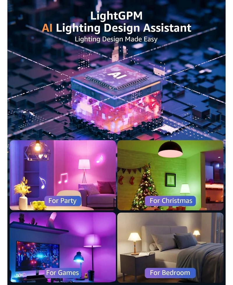 Lepro B1 Ai Smart Light Bulbs