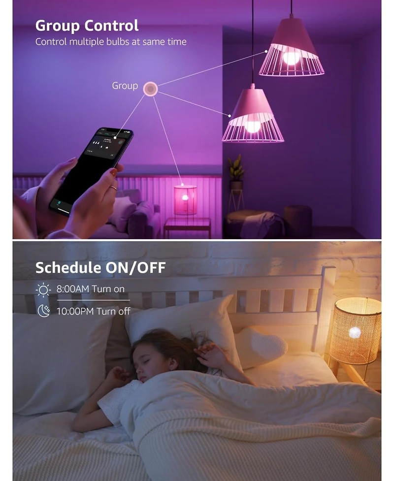 Lepro B1 Ai Smart Light Bulbs