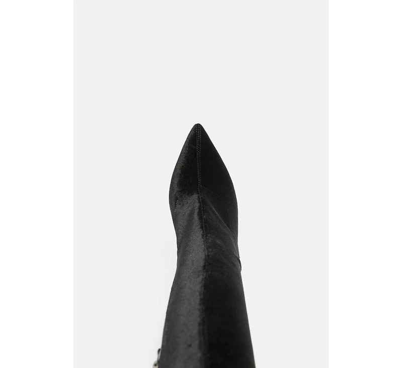 Tilera Stretch Over The Knee Stiletto Boots