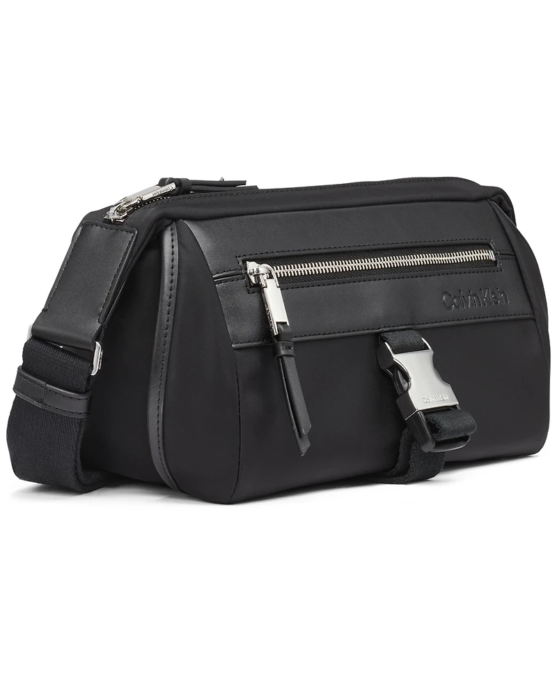 Calvin Klein Elora Nylon Top Zipper Crossbody