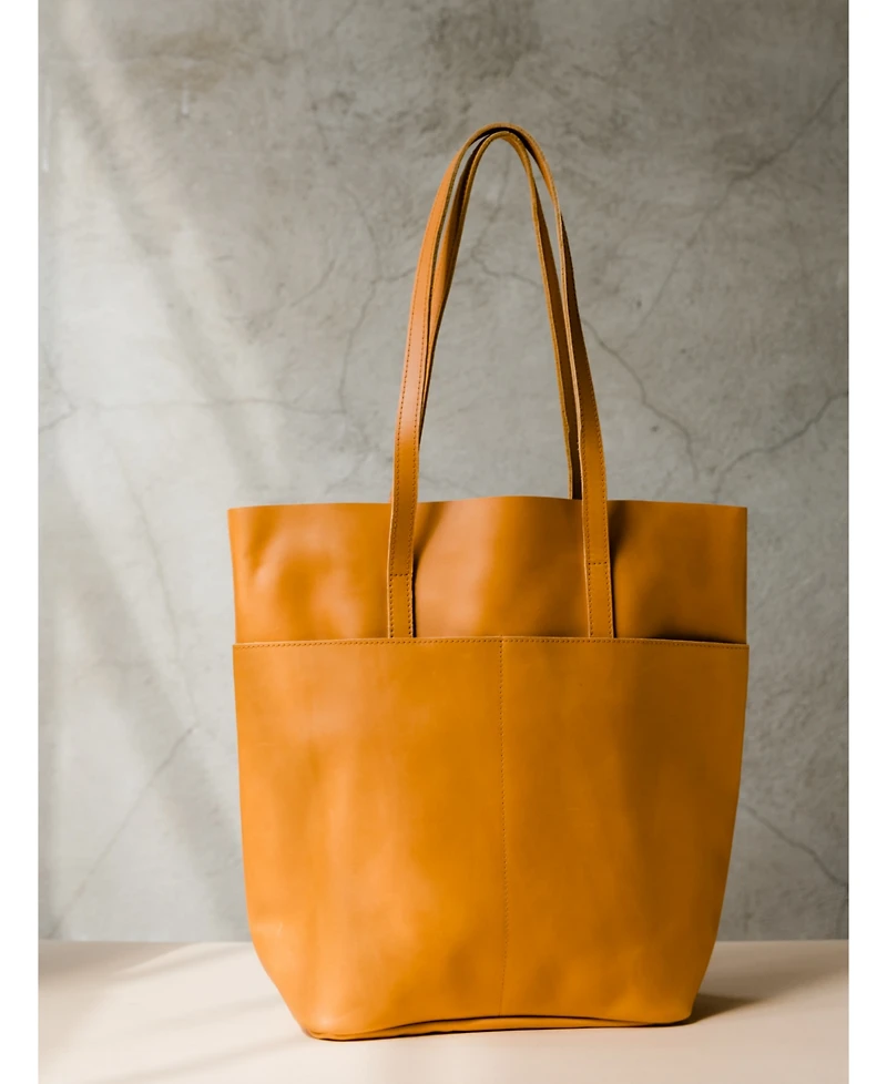 Able Selam Tote Bag, Clay