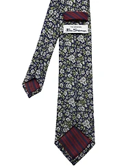 Ben Sherman Men's Ditsy Floral Silk Tie