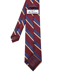 Ben Sherman Men's Stripe Silk Tie