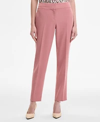 Kasper Women's Stretch Crepe Slim Leg Pant