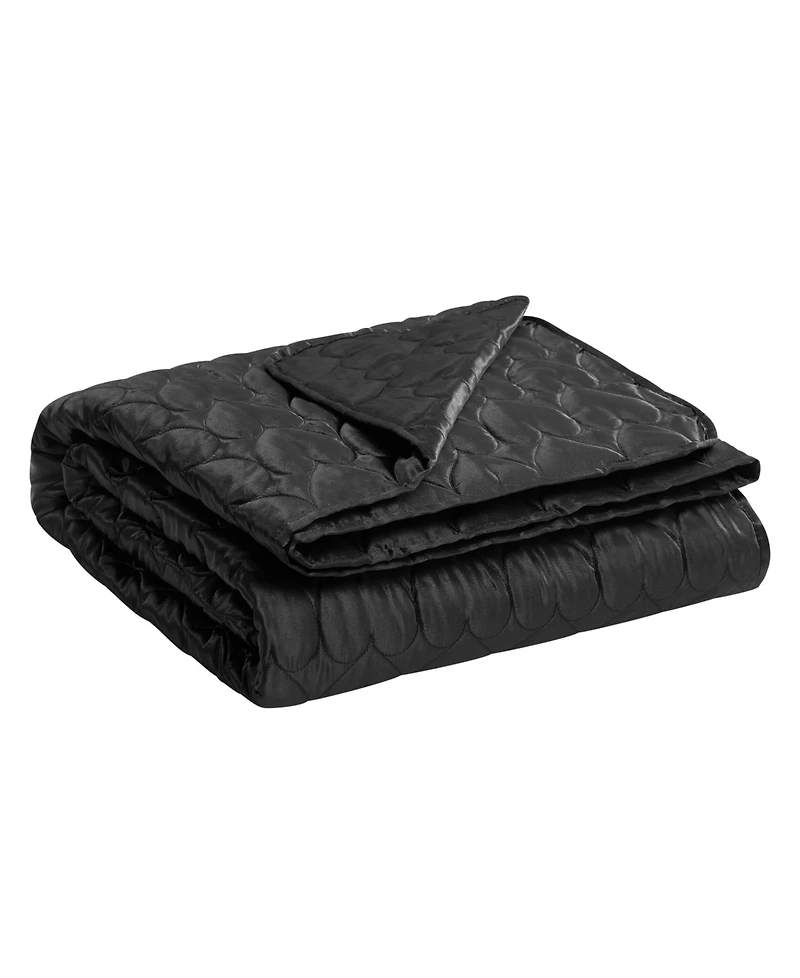 Juicy Couture Satin Heart Stitched 3 Pc. Quilt Set, Full/Queen