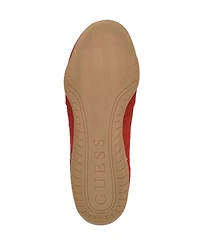 Guess Women's Gabiey Low Profile Suede Lace-Up Sneakers