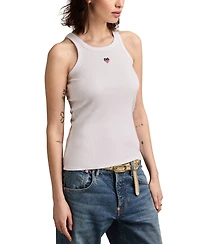 Lucky Brand Women's Americana Embroidered Tank Top