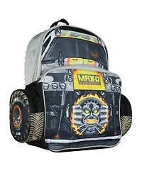 Monster Jam Backpack Max-d Maximum Destruction Truck 3D Character School Book Bag