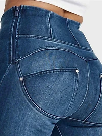 Freddy Women's Snug Sculpting High-Rise Flare Jeans